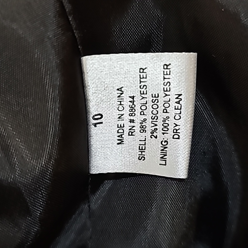 John Meyer Collection Dark Single Button Pinstrip… - image 5